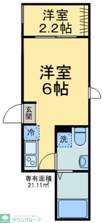 SORA西新井の物件間取画像